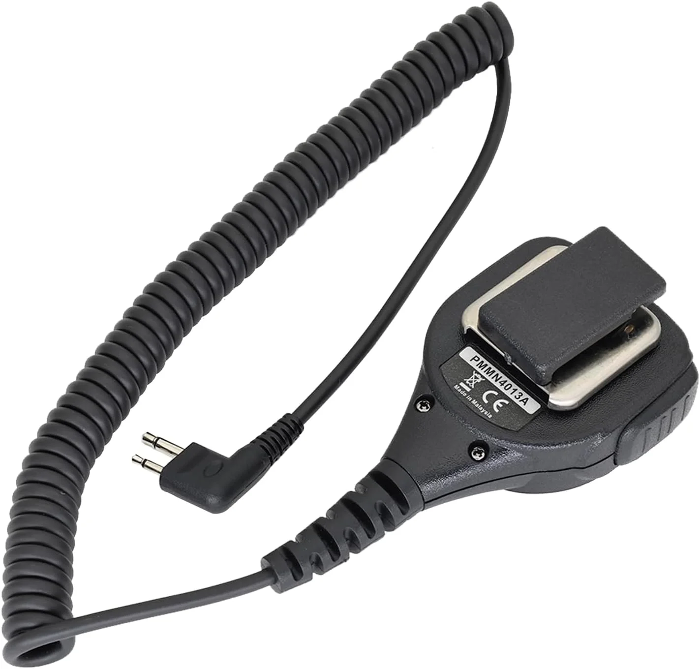 میکروفون بلندگوی 2 پین YiNiTone برای موتورولا DP1400 EP450 DEP450 CP040 CP140 CP180 XTN446 BPR40 EP350 MP300 CP200 PR400 P080 (مشکی)