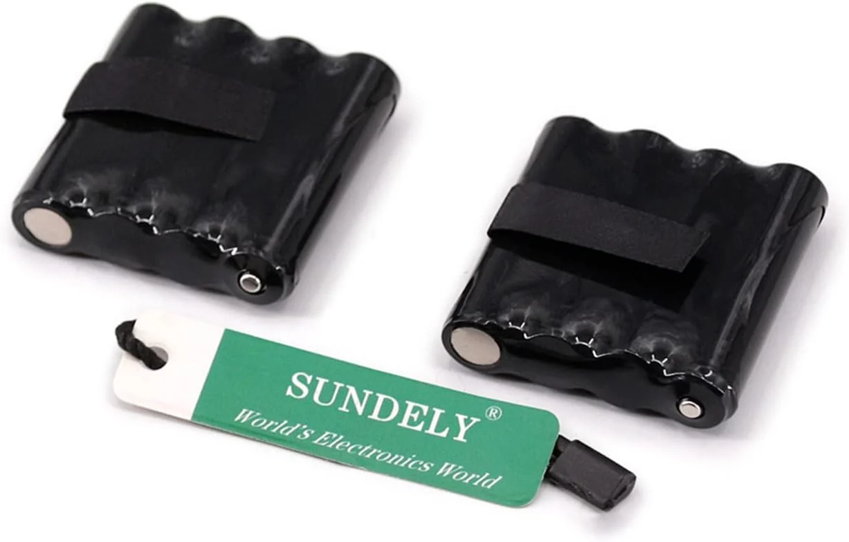 SUNDELY® 2 عدد باتری برای رادیو موتورولا TLKR T81 Hunter T80 T60 T50 T9 T8 T7 T6 T5 T4 T3 XT180 XTR446 IXNN4002A واکی تاکی 800mAh 4.8V Ni-MH AAA بسته باتری قابل شارژ جایگزین