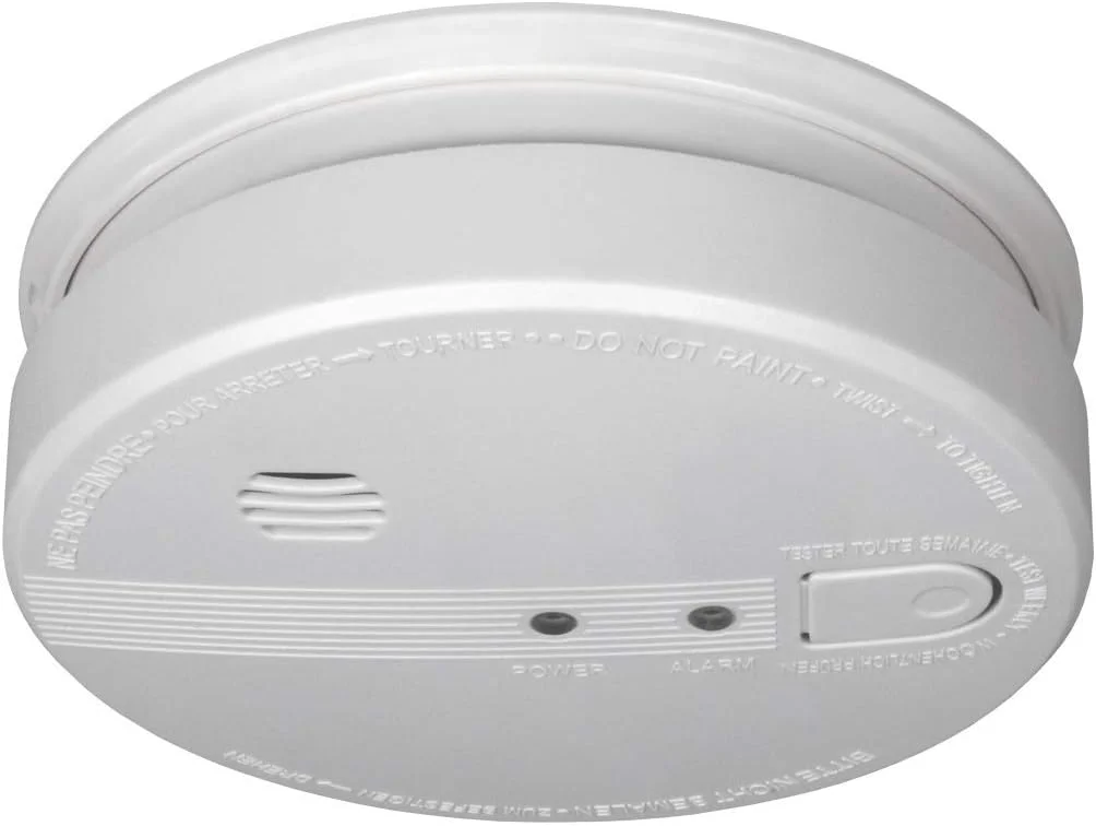 آشکارساز دود 230 ولت ELRO مدل FS1110P - اتصال به برق شهری - دارای باتری پشتیبان 10 ساله - مطابق با مصوبه ساختمانی