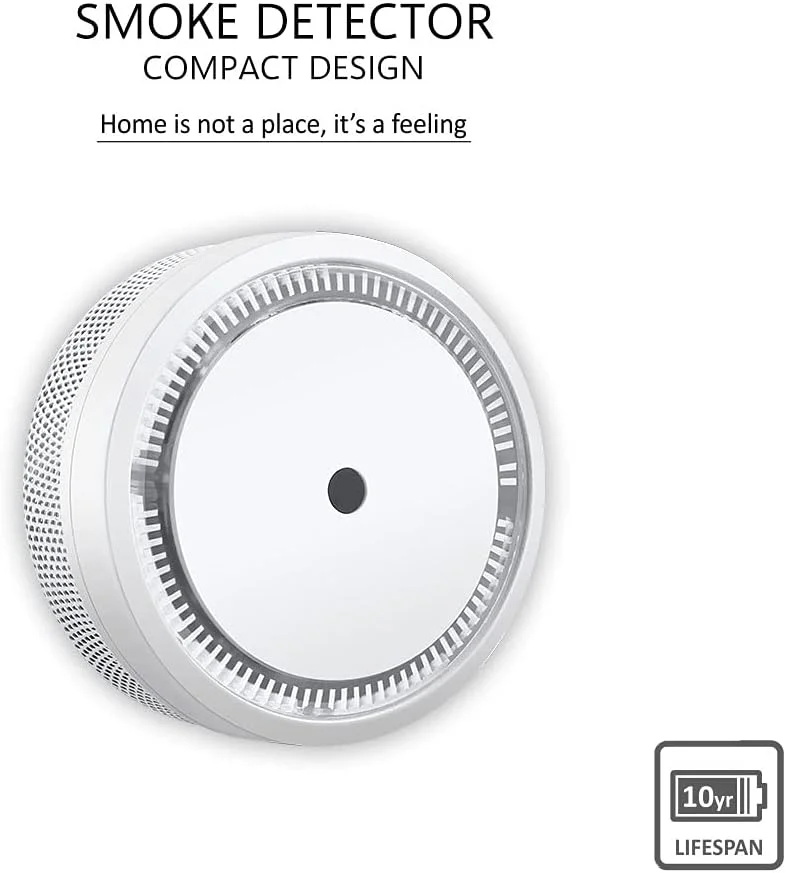آشکارساز دود ELRO FS801011، سفید، 1 عدد آشکارساز دود ELRO FS801011، سفید، 1 عدد