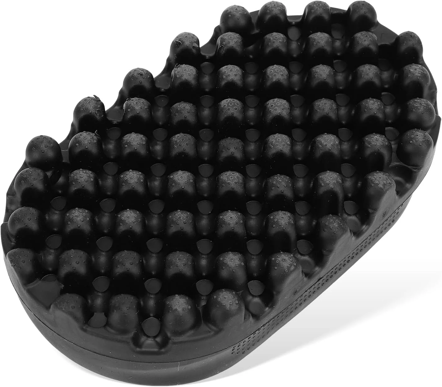 برس موی فر تابیده، ابزار حالت دهنده لاستیکی قابل شستشو، شانه پیچشی اسفنج فومی با سوراخ های بزرگ و کوچک برای شانه کردن در dreadlocks و فرهای آفریقایی