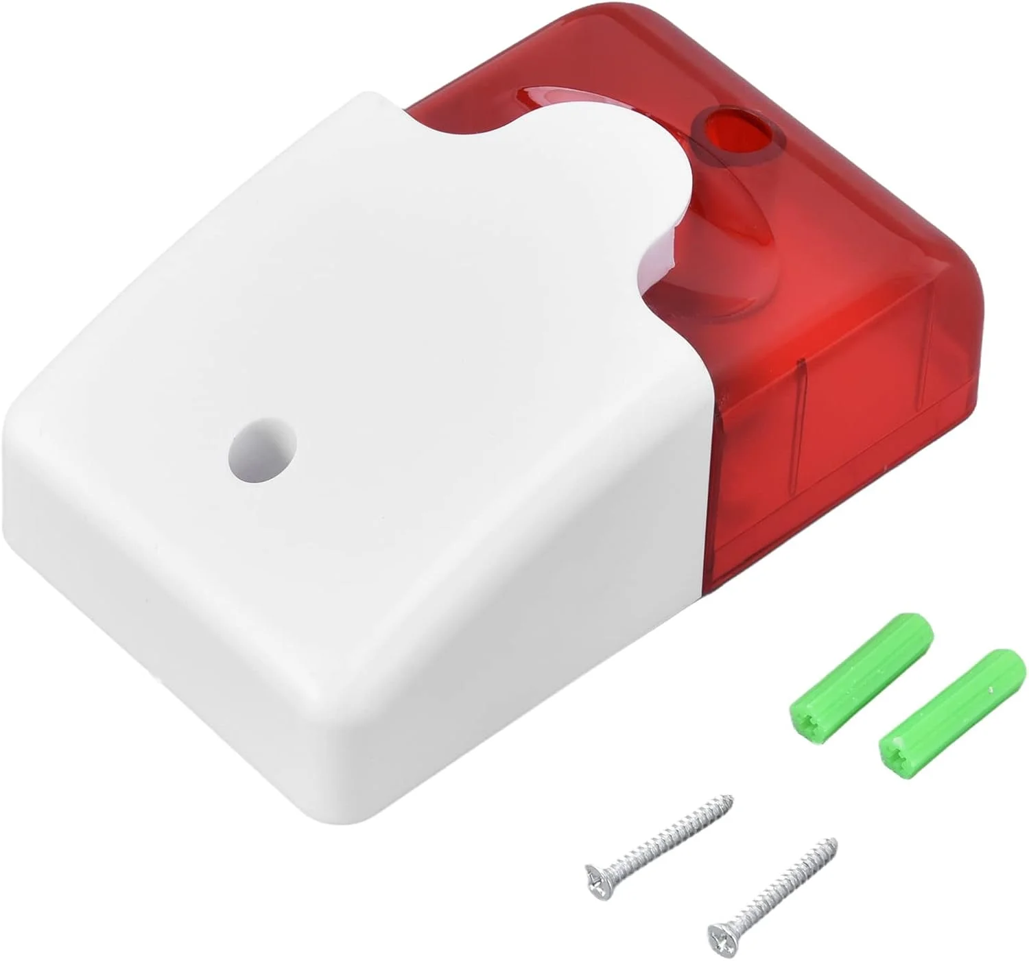 آژیر فلاشر سیمی Folanda، آلارم نور صدا کوچک با حجم قابل تنظیم، DC12V، سیستم آلارم امنیتی خانگی برای ویلا، مزرعه، آسایشگاه، آپارتمان، مغازه، حیاط بیرونی، باغ آژیر فلاشر سیمی Folanda، آلارم نور صدا کوچک با حجم قابل تنظیم، DC12V، سیستم آلارم امنیتی خانگی برای ویلا، مزرعه، آسایشگاه، آپارتمان، مغازه، حیاط بیرونی، باغ