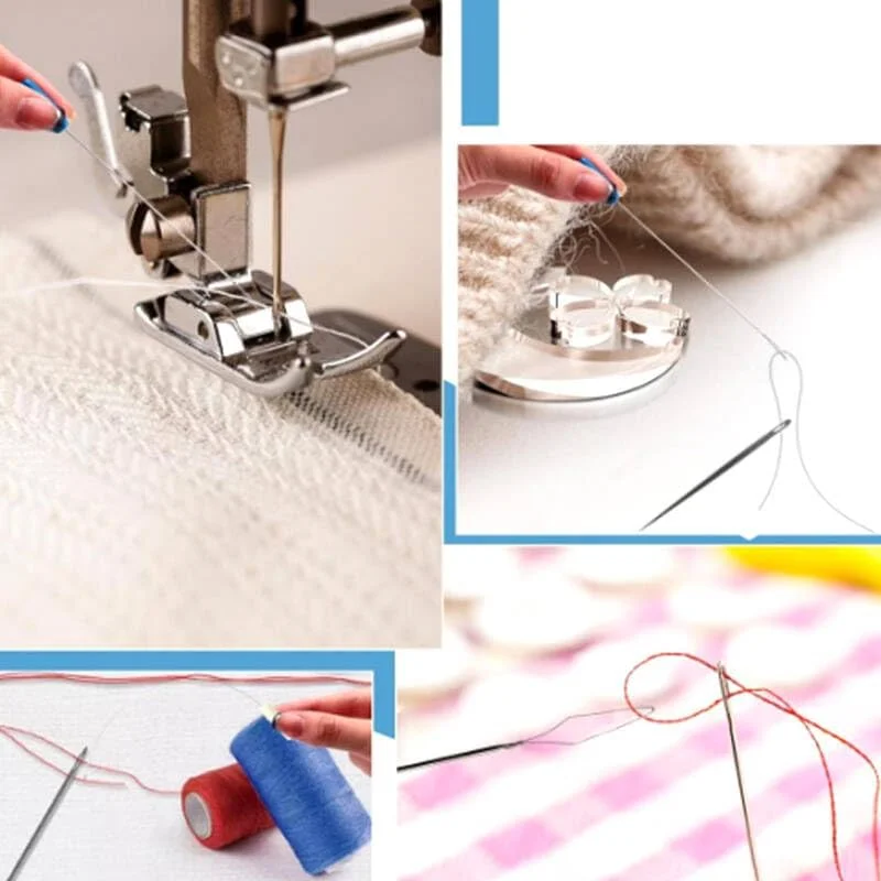 6pcs Long Serger Needle Threader Set, Threaders for Overlocker, Looper and Needle, Punch Needles, Embroidery Floss, Cross Stitch, DIY Sewing and Craft Work 6pcs Long Serger Needle Threader Set, Threaders for Overlocker, Looper and Needle, Punch Needles, Embroidery Floss, Cross Stitch, DIY Sewing and Craft Work