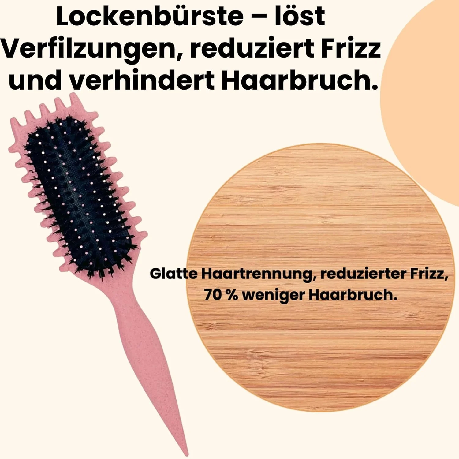 برس فر کننده مو، برس موی فر، برس حالت دهنده فر، برس حالت دهی جدید 2024 برای جدا کردن فرهای مشخص، کاهش کشیدگی، شانه حالت دهنده ضروری مو برای زنان (صورتی) برس فر کننده مو، برس موی فر، برس حالت دهنده فر، برس حالت دهی جدید 2024 برای جدا کردن فرهای مشخص، کاهش کشیدگی، شانه حالت دهنده ضروری مو برای زنان (صورتی)