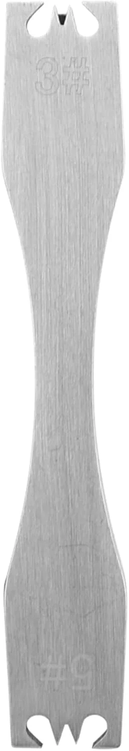 ابزار حذف دنده زیپ NIBEMINENT، ابزار لوازم چرمی کاردستی DIY (حذف کننده دنده زیپ دو منظوره 3#-5#)
