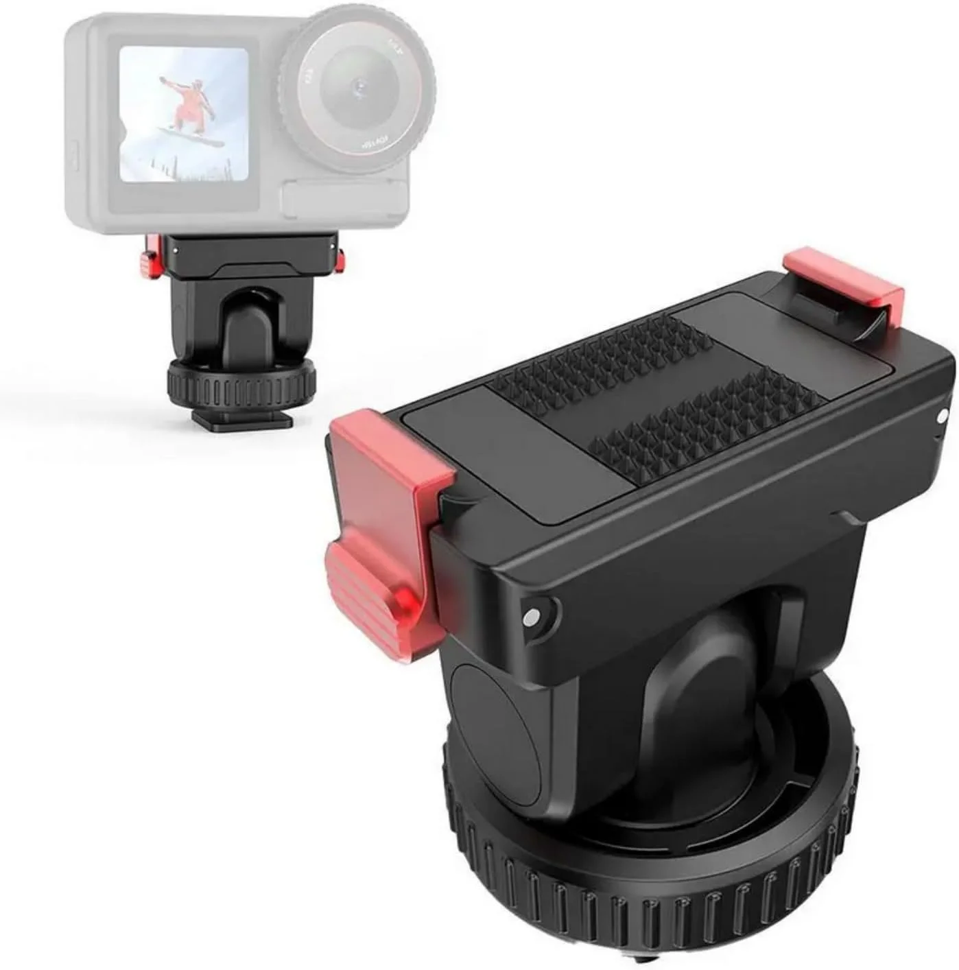 پایه اتصال سریع کفشک سرد SKEIDO برای DJI Osmo Action 5 Pro/4/3، طراحی کفشک سرد، پایه اتصال سریع گیمبال فلزی برای جدا کردن سریع