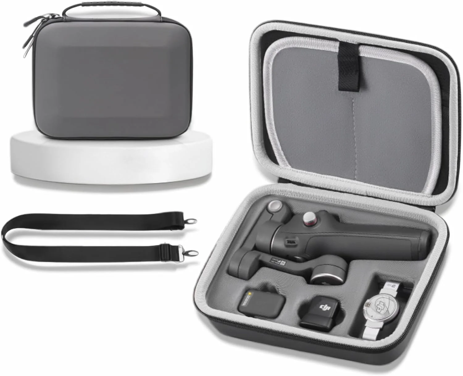 کیف حمل SKEIDO برای DJI Osmo Mobile 7P/Mobile 7، کیف نگهداری شانه ضد آب برای لوازم جانبی گیمبال DJI OM 7 P/OM 7