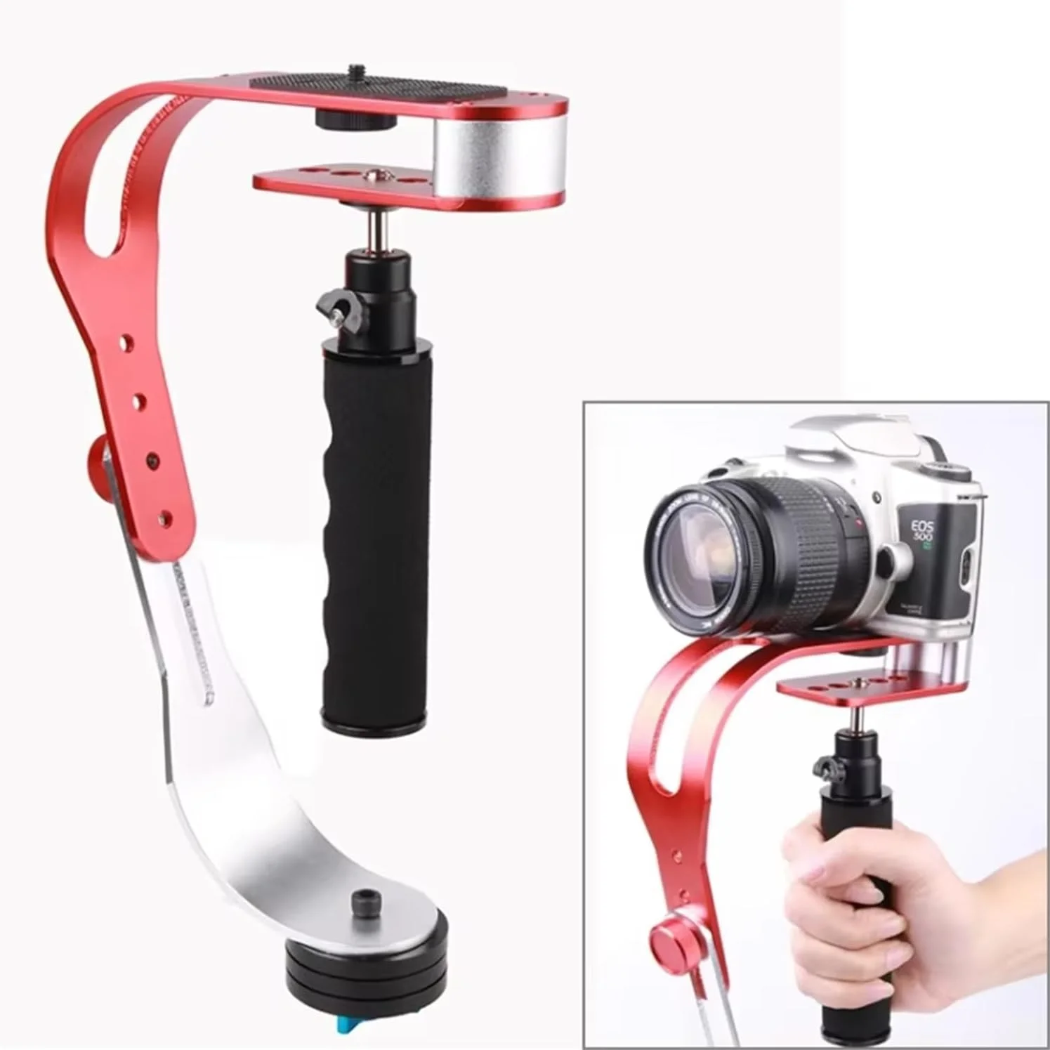 لرزشگیر گیمبال دستی 3 محوره حرفه ای SKEIDO برای دوربین های DSLR و فیلمبرداری – ظرفیت بارگیری 0.95 کیلوگرم با کنترل WiFi، بدنه آلیاژ آلومینیوم لرزشگیر گیمبال دستی 3 محوره حرفه ای SKEIDO برای دوربین های DSLR و فیلمبرداری – ظرفیت بارگیری 0.95 کیلوگرم با کنترل WiFi، بدنه آلیاژ آلومینیوم