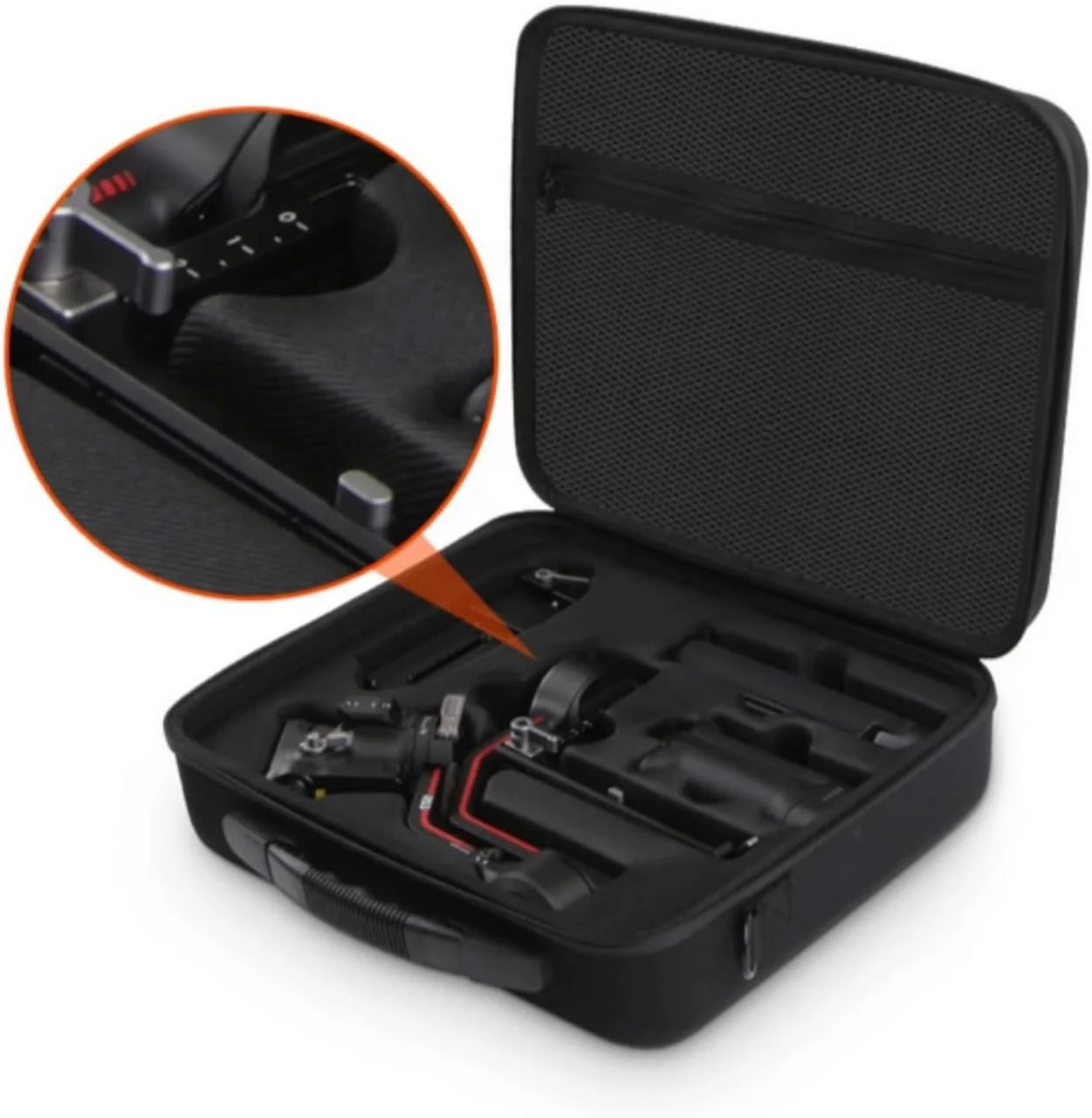 کیف شانه ای SKEIDO برای DJI Ronin RS 4، جعبه نگهداری، لوازم جانبی تثبیت کننده گیمبال، کیف دستی RS4، جعبه حمل ضد ضربه و سخت کیف شانه ای SKEIDO برای DJI Ronin RS 4، جعبه نگهداری، لوازم جانبی تثبیت کننده گیمبال، کیف دستی RS4، جعبه حمل ضد ضربه و سخت