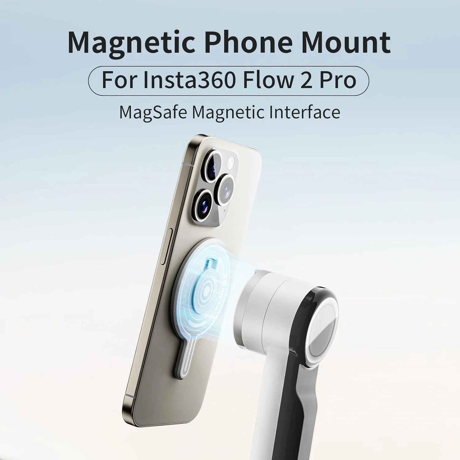پایه آداپتور مغناطیسی گیمبال SKEIDO، لوازم جانبی مانت برای گیمبال دستی Insta360 Flow 2 Pro، آداپتور ماژول مغناطیسی تلفن برای آیفون 16 15 14 13 12 پایه آداپتور مغناطیسی گیمبال SKEIDO، لوازم جانبی مانت برای گیمبال دستی Insta360 Flow 2 Pro، آداپتور ماژول مغناطیسی تلفن برای آیفون 16 15 14 13 12