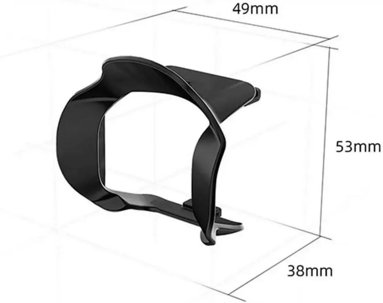 آفتابگیر لنز SKEIDO برای DJI AVATA 2، محافظ گیمبال، ضد تابش نور، پوشش سایه بان لنز، لوازم جانبی پهپاد DJI Avata 2 آفتابگیر لنز SKEIDO برای DJI AVATA 2، محافظ گیمبال، ضد تابش نور، پوشش سایه بان لنز، لوازم جانبی پهپاد DJI Avata 2