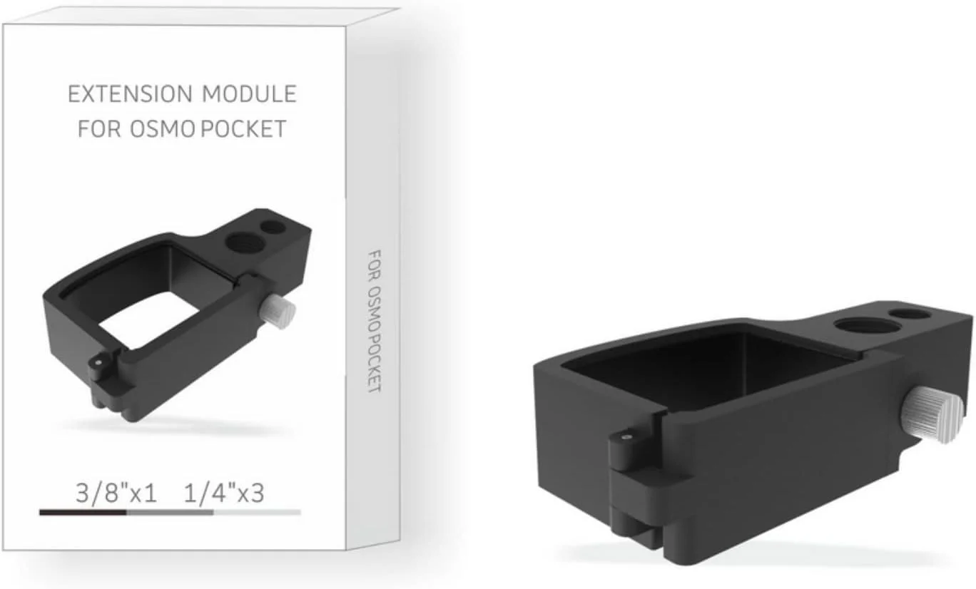 آداپتور توسعه گیمبال دستی SKEIDO سازگار با DJI Pocket 2، نگهدارنده، مبدل، ماژول توسعه، بلوک اتصال برای Osmo Pocket آداپتور توسعه گیمبال دستی SKEIDO سازگار با DJI Pocket 2، نگهدارنده، مبدل، ماژول توسعه، بلوک اتصال برای Osmo Pocket