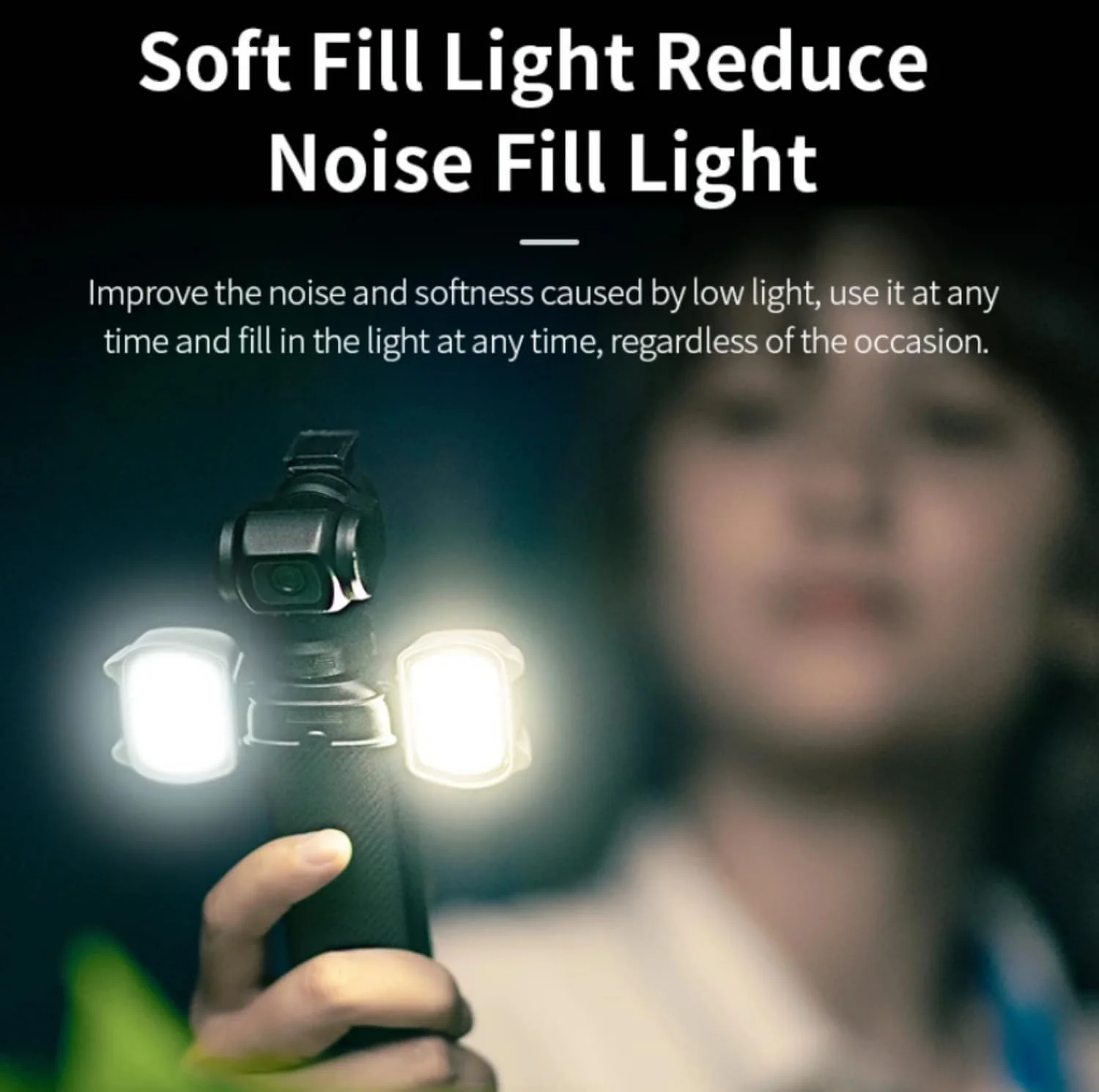 نور پرکننده مغناطیسی SKEIDO برای Pocket 3، چراغ های LED سه رنگ قابل تنظیم، گیره تلفن همراه، لامپ برای لوازم جانبی دوربین DJI Osmo Pocket 3 نور پرکننده مغناطیسی SKEIDO برای Pocket 3، چراغ های LED سه رنگ قابل تنظیم، گیره تلفن همراه، لامپ برای لوازم جانبی دوربین DJI Osmo Pocket 3