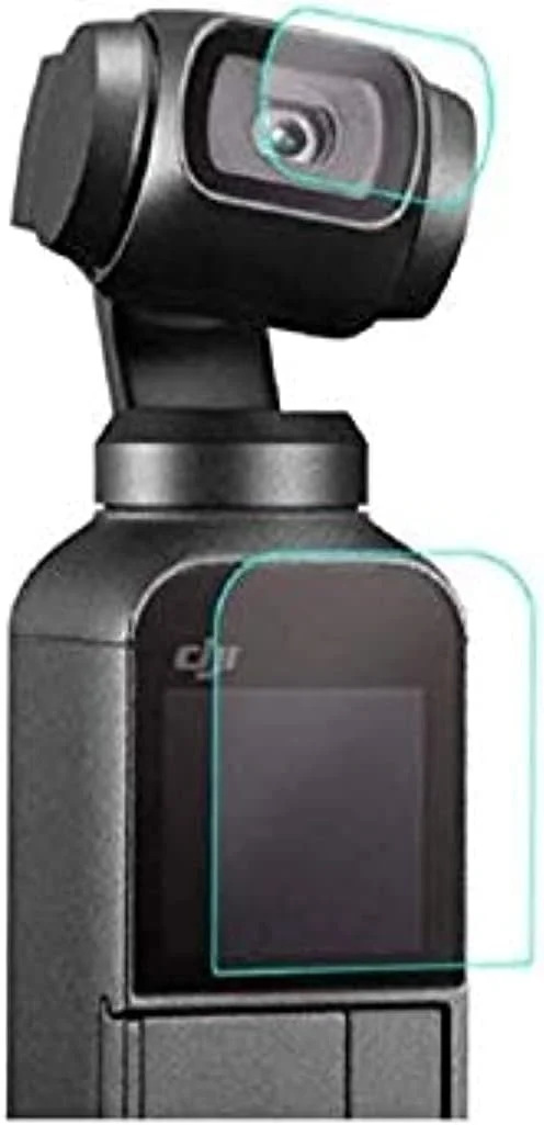 محافظ صفحه نمایش و لنز دوربین SKEIDO سازگار با دوربین گیمبال DJI OSMO Pocket - بسته 2 عددی