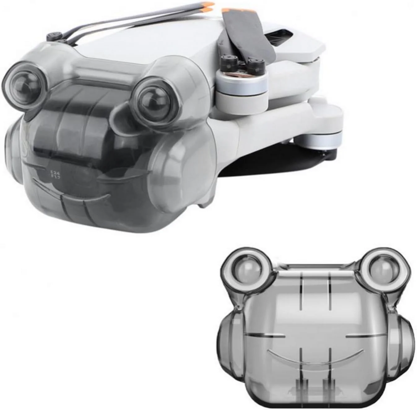 محافظ لنز SKEIDO سازگار با DJI Mini 3 Pro، محافظ لنز قورباغه ای، محافظ گیمبال، محافظ سنسور بینایی، محافظ یکپارچه، لوازم جانبی پهپاد