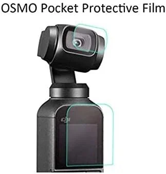 محافظ صفحه نمایش و لنز دوربین SKEIDO سازگار با دوربین گیمبال DJI OSMO Pocket - بسته 2 عددی محافظ صفحه نمایش و لنز دوربین SKEIDO سازگار با دوربین گیمبال DJI OSMO Pocket - بسته 2 عددی