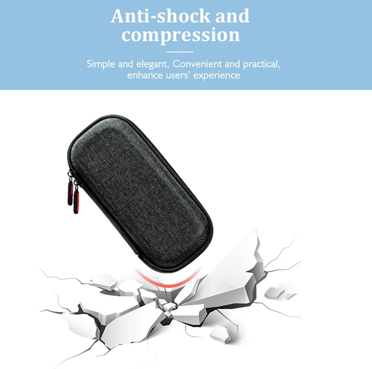 کیف حمل دستی ضد آب SKEIDO PU برای Osmo Pocket 2 Gimbal با بند مچی کیف حمل دستی ضد آب SKEIDO PU برای Osmo Pocket 2 Gimbal با بند مچی