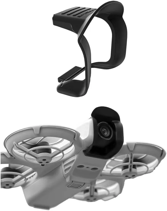 آفتابگیر لنز SKEIDO برای DJI NEO، ضد تابش نور، ضد خش، محافظ لنز پهپاد، درپوش محافظ دوربین گیمبال، قاب لنز برای لوازم جانبی DJI Neo (مشکی)