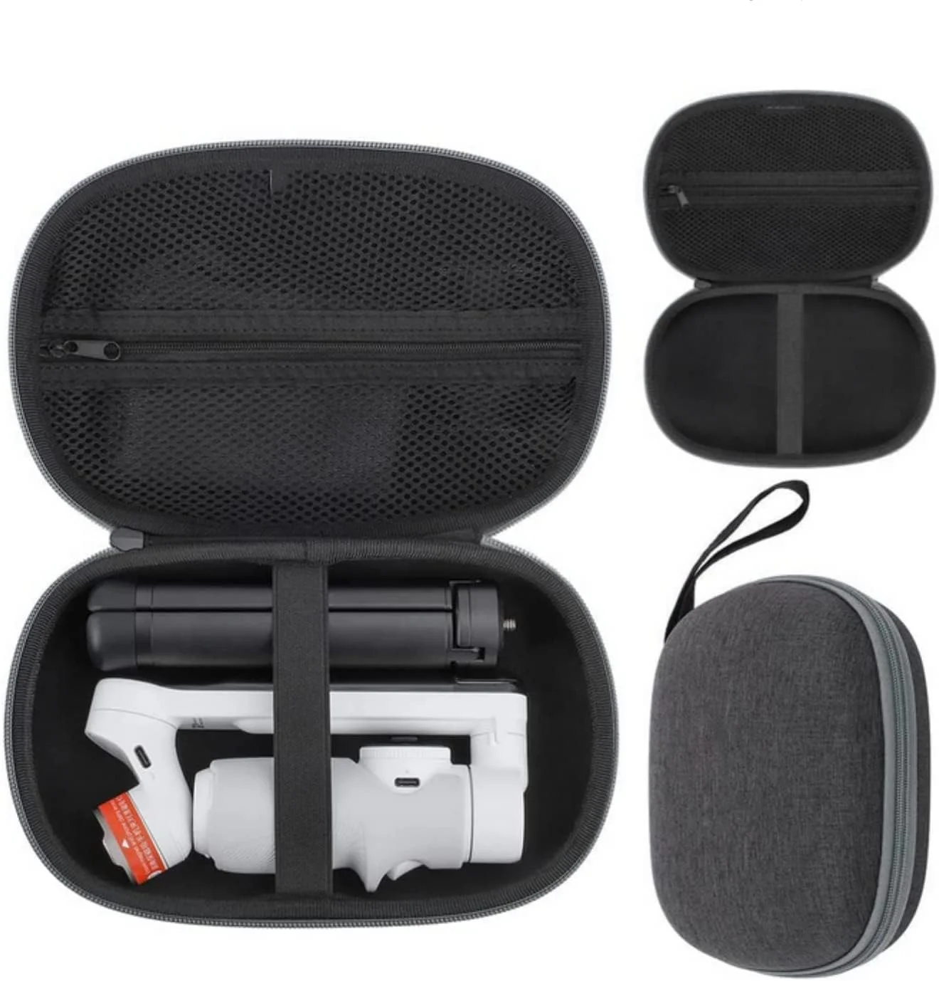 کیف حمل و نقل جهانی SKEIDO سازگار با Insta360 Flow/Osmo Mobile 6/ OM 5 گیمبال دستی تلفن هوشمند کیف محافظ قابل حمل