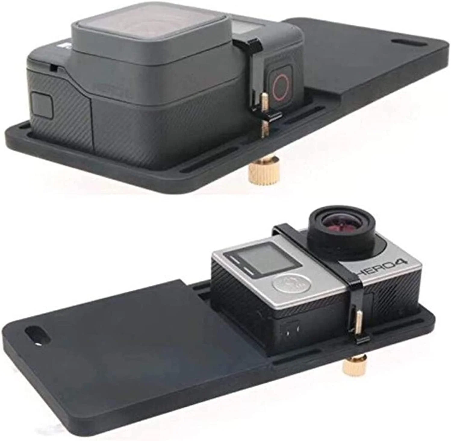 صفحه نصب برد سوئیچ SKEIDO، مناسب برای نصب دوربین های اکشن GoPro Hero 7/6/5/4/3+ Xiaomi Yi 4K بر روی DJI OSMO Mobile 2 1/ Zhiyun Smooth C, Smooth Q 4 3 2