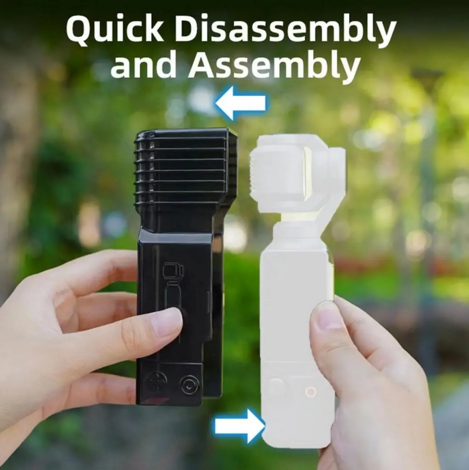 محافظ لنز SKEIDO مناسب برای DJI Osmo Pocket 3، ساخته شده از ABS، ضد خش و مقاوم در برابر افتادن، لوازم جانبی دوربین گیمبال محافظ لنز SKEIDO مناسب برای DJI Osmo Pocket 3، ساخته شده از ABS، ضد خش و مقاوم در برابر افتادن، لوازم جانبی دوربین گیمبال