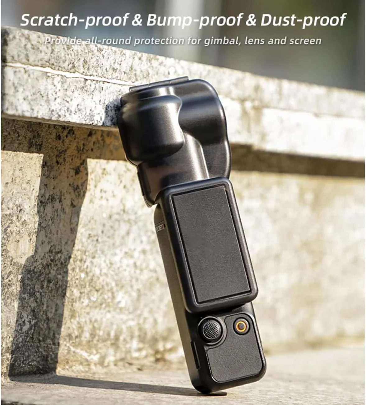 محافظ لنز و صفحه نمایش گیمبال SKEIDO برای DJI Osmo Pocket 3، قاب محافظ، پوشش گیمبال، کلاه محافظ لوازم جانبی دوربین سازگار با لوازم جانبی DJI Osmo Pocket 3 محافظ لنز و صفحه نمایش گیمبال SKEIDO برای DJI Osmo Pocket 3، قاب محافظ، پوشش گیمبال، کلاه محافظ لوازم جانبی دوربین سازگار با لوازم جانبی DJI Osmo Pocket 3