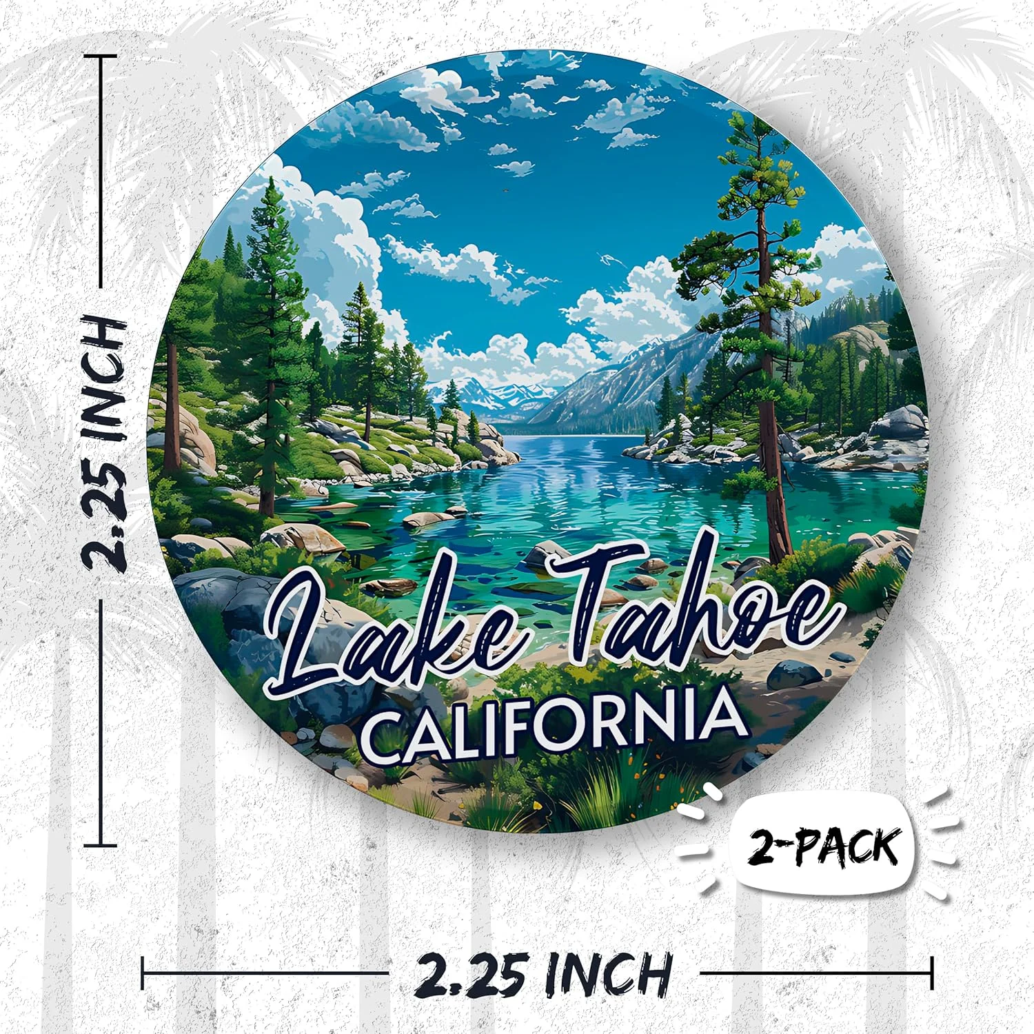 دکمه های سنجاقی 2 عددی No Thorns Media Lake Tahoe California، 2.25 اینچی، پین های سرگرم کننده برای لباس، کوله پشتی، کلاه و ژاکت - نشان های کارتونی، یکپارچهسازی با سیستمعامل و پانک، شعارها و پین های مهمانی ID45000 دکمه های سنجاقی 2 عددی No Thorns Media Lake Tahoe California، 2.25 اینچی، پین های سرگرم کننده برای لباس، کوله پشتی، کلاه و ژاکت - نشان های کارتونی، یکپارچهسازی با سیستمعامل و پانک، شعارها و پین های مهمانی ID45000