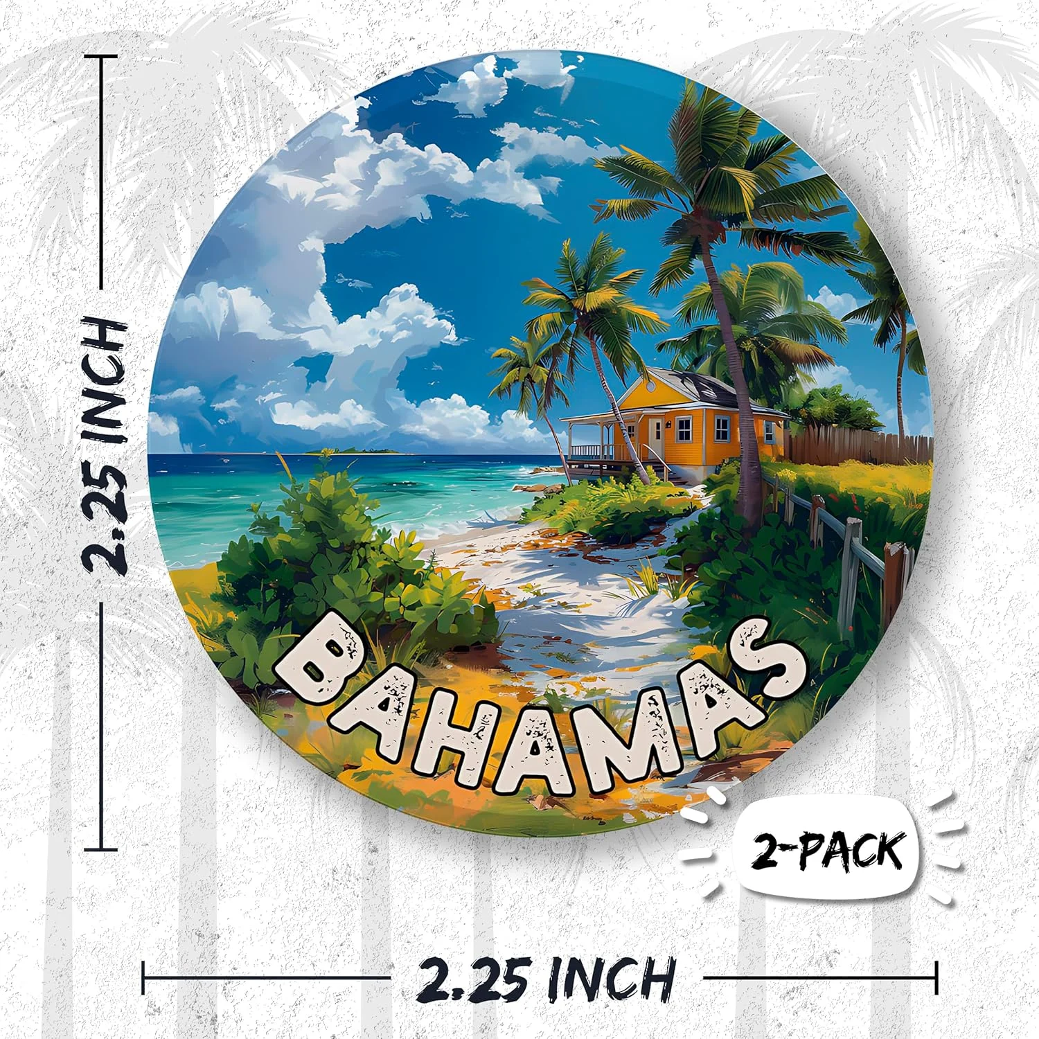 نشان سینه دوتایی No Thorns Media Bahamas، سایز 2.25 اینچ، پین های سرگرم کننده برای لباس، کوله پشتی، کلاه و ژاکت - کارتونی، رترو و پانک، نشان های یقه، شعارها و پین های مهمانی ID45000 نشان سینه دوتایی No Thorns Media Bahamas، سایز 2.25 اینچ، پین های سرگرم کننده برای لباس، کوله پشتی، کلاه و ژاکت - کارتونی، رترو و پانک، نشان های یقه، شعارها و پین های مهمانی ID45000