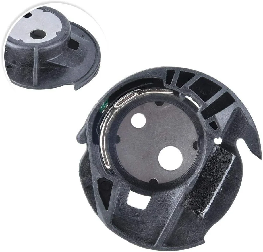 محفظه ماسوره نیکو، 2 عدد محفظه ماسوره XC3153051 برای لوازم جانبی چرخ خیاطی خانگی برادر محفظه ماسوره نیکو، 2 عدد محفظه ماسوره XC3153051 برای لوازم جانبی چرخ خیاطی خانگی برادر