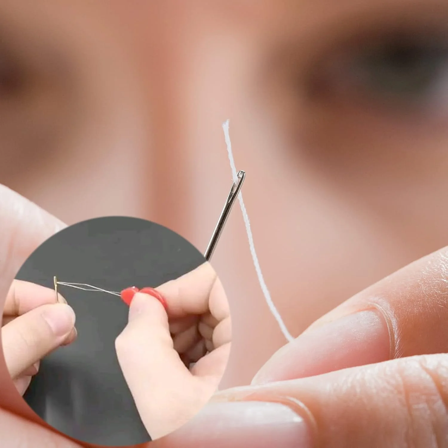 32 PCS Sewing Needles Large Eye Sharp Point with 2 Threader, Gold plating Process 3 Sizes (3.8cm/4.7cm/5.5cm), Embroidery Needles Hand Sewing with a Threader 32 PCS Sewing Needles Large Eye Sharp Point with 2 Threader, Gold plating Process 3 Sizes (3.8cm/4.7cm/5.5cm), Embroidery Needles Hand Sewing with a Threader