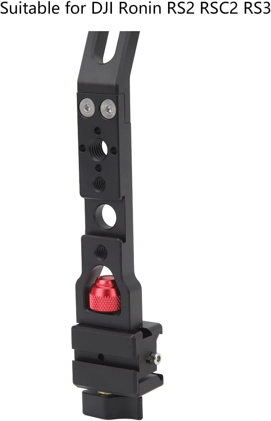 دسته قابل تنظیم Bewinner برای DJI Ronin RS2 RSC2 RS3، نگهدارنده تاشو آلیاژ آلومینیومی برای تثبیت کننده گیمبال DJI Ronin RS2 RSC2 RS3