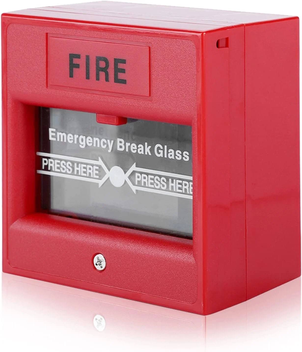 دکمه اضطراری درب، دکمه آلارم خروج دزدگیر پلاستیکی برای امنیت خانه، دکمه رهاسازی آلارم آتش نشانی خروج اضطراری، سوئیچ آلارم شکستن شیشه امنیتی برای درب خروج (قرمز) دکمه اضطراری درب، دکمه آلارم خروج دزدگیر پلاستیکی برای امنیت خانه، دکمه رهاسازی آلارم آتش نشانی خروج اضطراری، سوئیچ آلارم شکستن شیشه امنیتی برای درب خروج (قرمز)