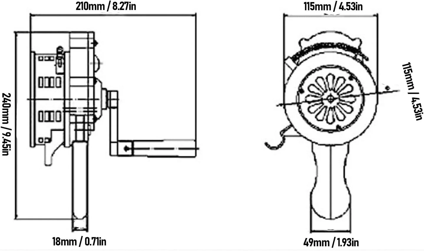 آژیر دستی هندلی، آژیر دستی ایمنی اضطراری، آژیر دستی قابل حمل آلیاژ آلومینیوم با صدای بلند 110 دسی بل و حجم قابل تنظیم، مناسب برای کارخانه ها، منازل، مدارس، انبارهای نفت آژیر دستی هندلی، آژیر دستی ایمنی اضطراری، آژیر دستی قابل حمل آلیاژ آلومینیوم با صدای بلند 110 دسی بل و حجم قابل تنظیم، مناسب برای کارخانه ها، منازل، مدارس، انبارهای نفت