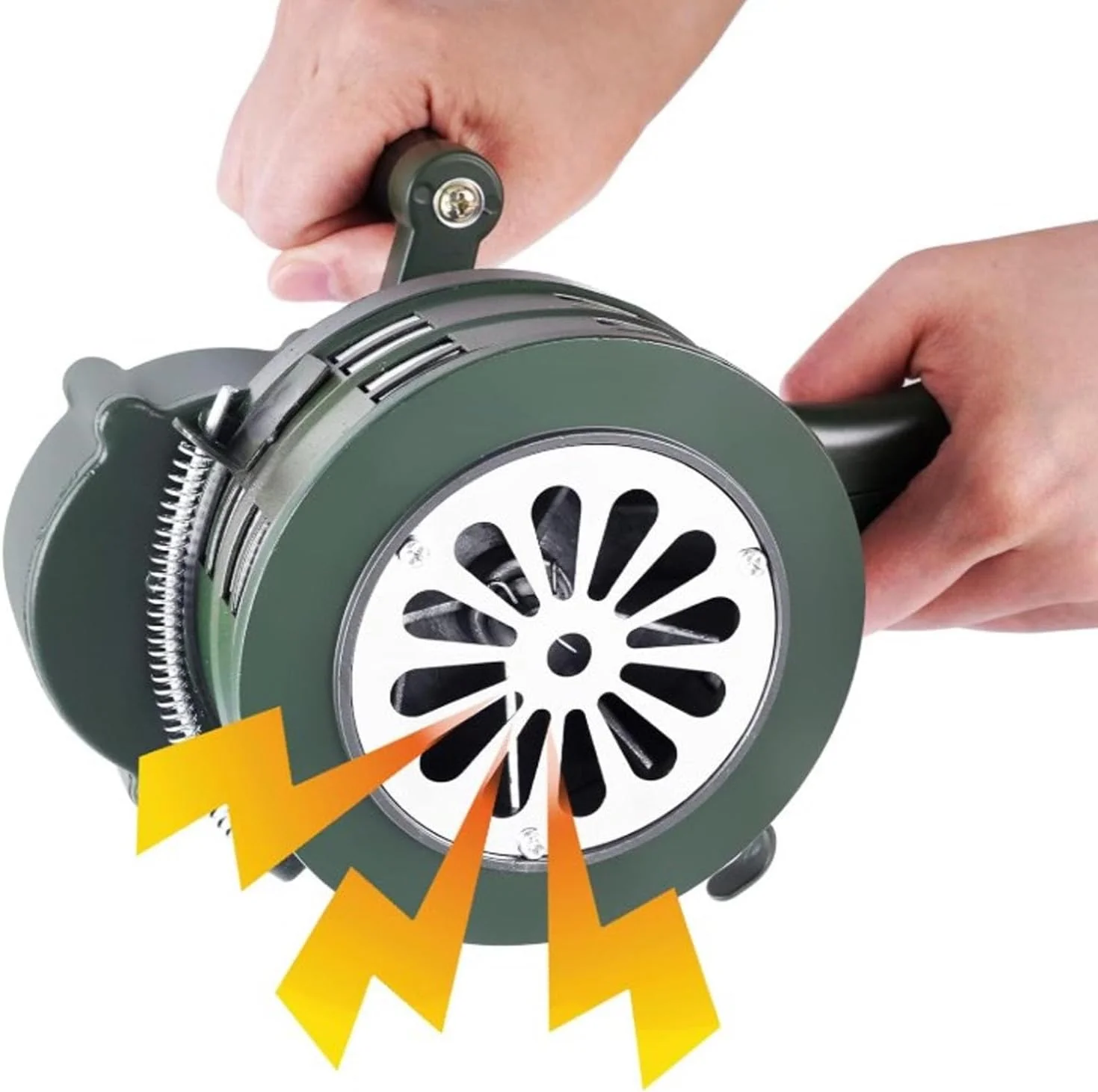 آژیر دستی هندلی، آژیر دستی ایمنی اضطراری، آژیر دستی قابل حمل آلیاژ آلومینیوم با صدای بلند 110 دسی بل و حجم قابل تنظیم، مناسب برای کارخانه ها، منازل، مدارس، انبارهای نفت آژیر دستی هندلی، آژیر دستی ایمنی اضطراری، آژیر دستی قابل حمل آلیاژ آلومینیوم با صدای بلند 110 دسی بل و حجم قابل تنظیم، مناسب برای کارخانه ها، منازل، مدارس، انبارهای نفت