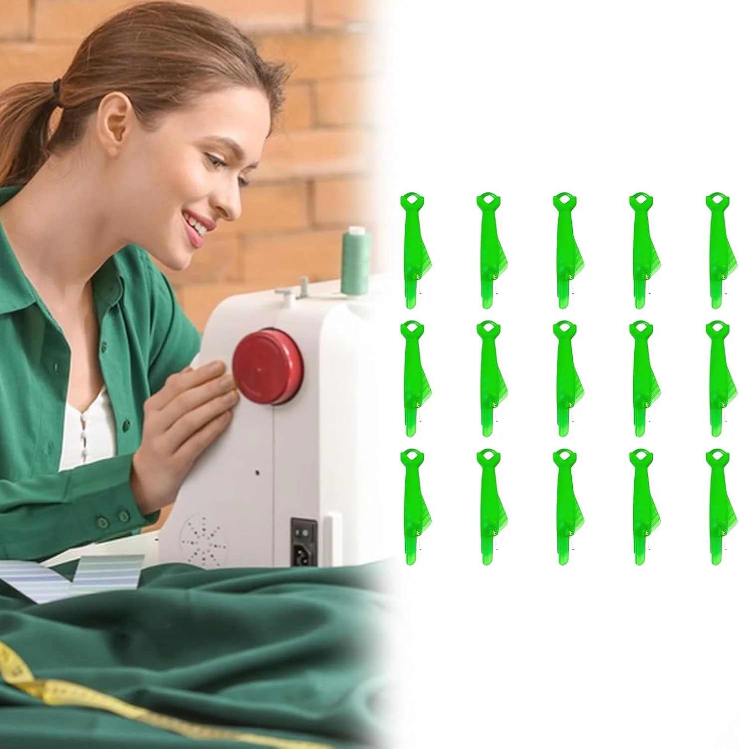 سوزن نخ کن برای چرخ خیاطی - ابزار خیاطی گلدوزی - ابزار چند منظوره سوزن نخ کن دهان ماهی برای بافتنی و گلدوزی سوزن نخ کن برای چرخ خیاطی - ابزار خیاطی گلدوزی - ابزار چند منظوره سوزن نخ کن دهان ماهی برای بافتنی و گلدوزی