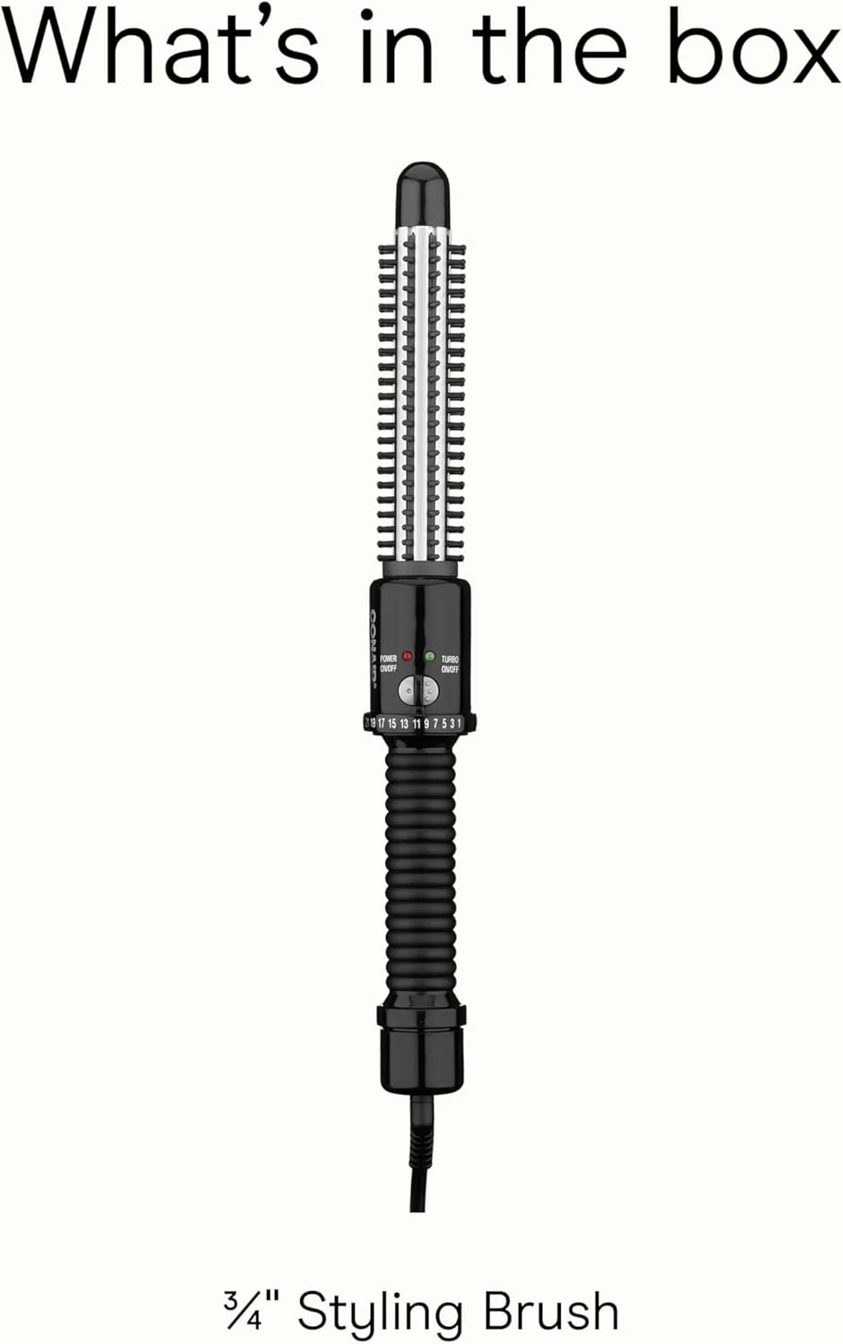 برس حالت دهنده فوری مو Conair، 3/4 اینچ برس حالت دهنده فوری مو Conair، 3/4 اینچ