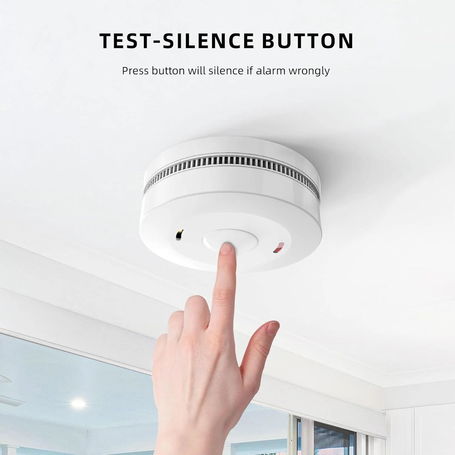 آشکارساز دود، نگهدارنده مغناطیسی، آلارم آتش با باتری 10 ساله، پدهای چسبنده قوی 3M برای نگهداری ایمن، آشکارساز آتش حساس مستقل، دارای گواهینامه DIN EN 14604، بسته 3 عددی آشکارساز دود، نگهدارنده مغناطیسی، آلارم آتش با باتری 10 ساله، پدهای چسبنده قوی 3M برای نگهداری ایمن، آشکارساز آتش حساس مستقل، دارای گواهینامه DIN EN 14604، بسته 3 عددی