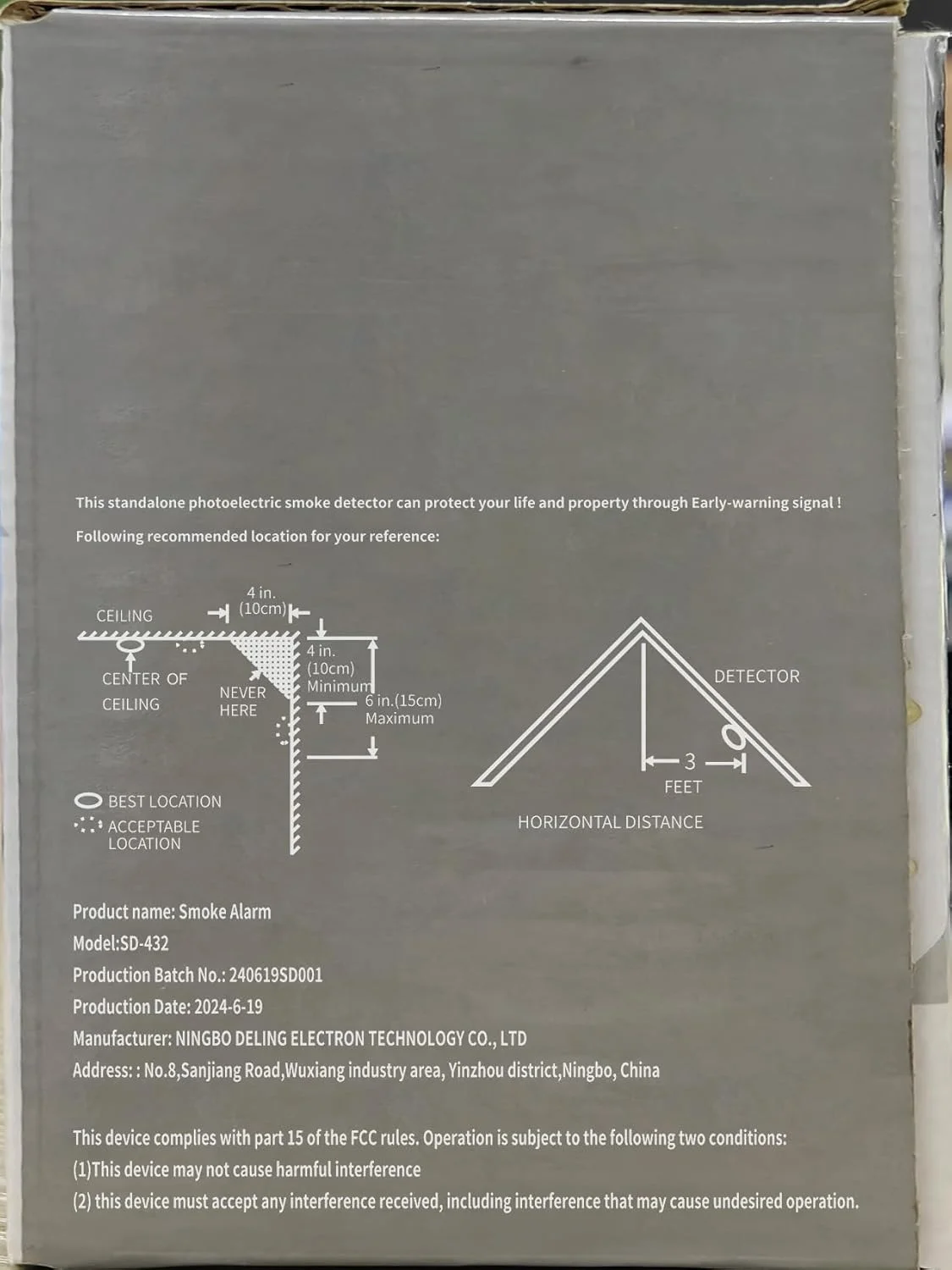 آشکارساز دود، نگهدارنده مغناطیسی، آلارم آتش با باتری 10 ساله، پدهای چسبنده قوی 3M برای نگهداری ایمن، آشکارساز آتش حساس مستقل، دارای گواهینامه DIN EN 14604، بسته 3 عددی آشکارساز دود، نگهدارنده مغناطیسی، آلارم آتش با باتری 10 ساله، پدهای چسبنده قوی 3M برای نگهداری ایمن، آشکارساز آتش حساس مستقل، دارای گواهینامه DIN EN 14604، بسته 3 عددی