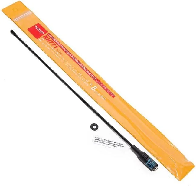 آنتن انعطاف پذیر دو بانده RH-771 SMA-Female 144/430MHz مدل RH 771 برای TYT WOUXUN baofeng