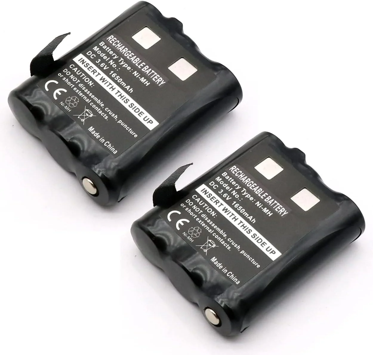 باتری های SHAWOROCE PMNN4477AR 1532 1650 mAh 3.6 V برای رادیو موتورولا PMR446 واکی تاکی Talkabout TLKR T92 H2O T82 Extreme T62 T605 H2O T800 AA