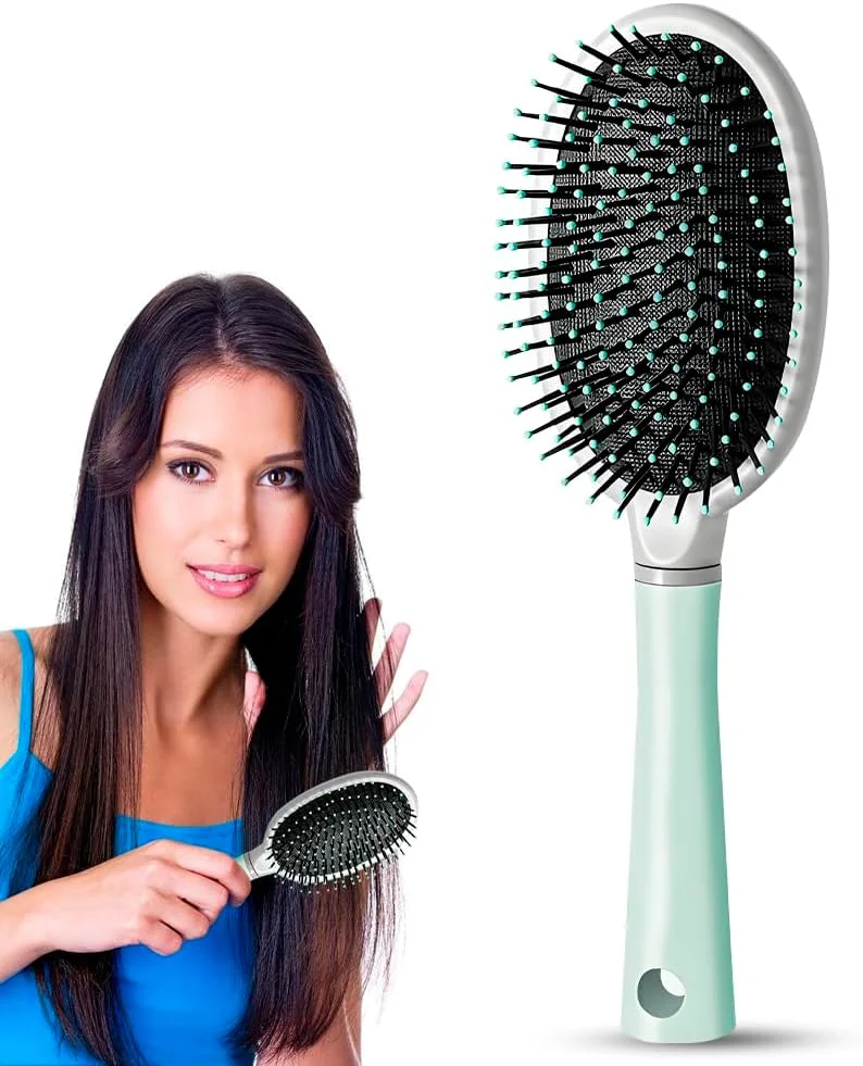 برس فر بانس کرل، برس مو فرفری، شانه فر کننده، برس موی حجیم برای جلوگیری از ریزش مو - موهای بدون کشش از ریزش و شکستگی مو جلوگیری می کنند