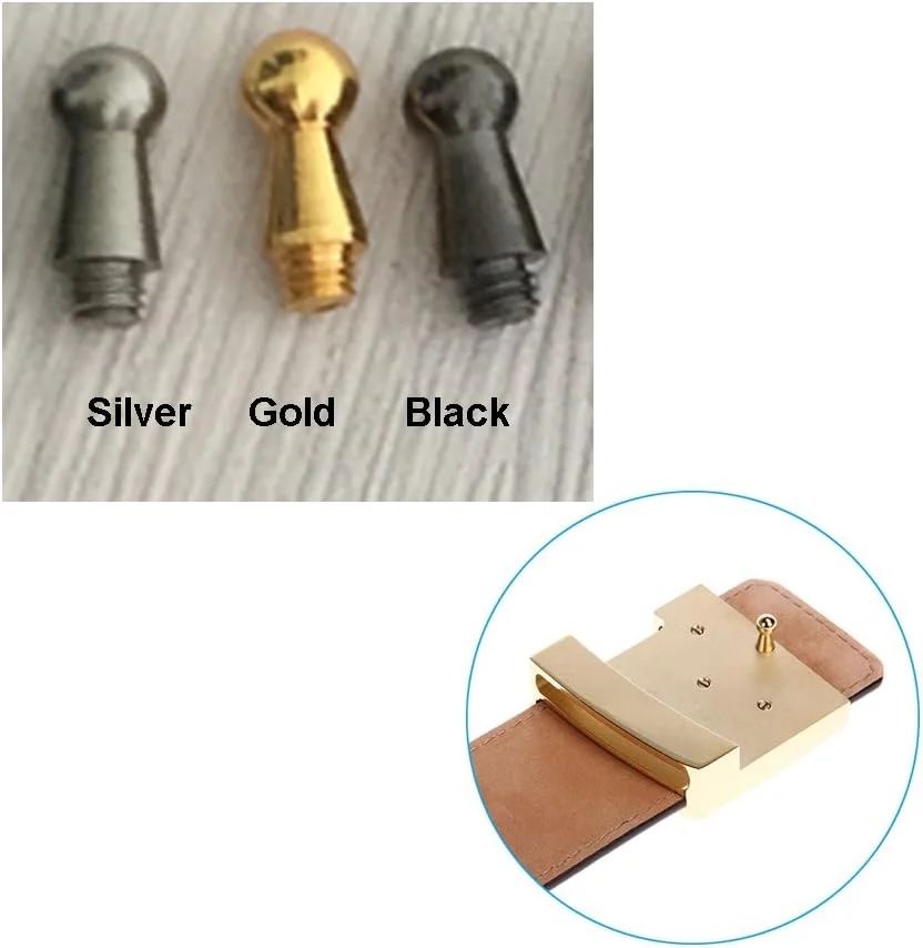 قلاب و پیچ جایگزین سگک کمربند DIY Myya برای تعمیر کمربند و لوازم جانبی کیف دستی قلاب و پیچ جایگزین سگک کمربند DIY Myya برای تعمیر کمربند و لوازم جانبی کیف دستی