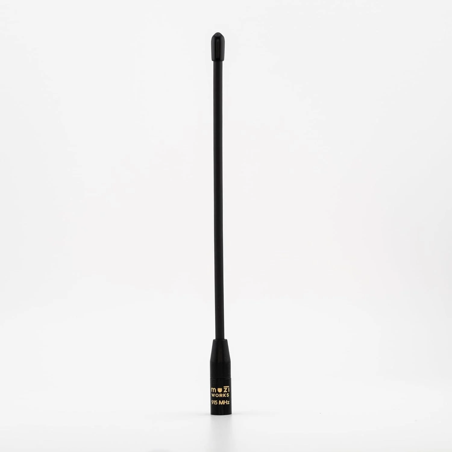 آنتن شلاقی 915 مگاهرتز muzi ᴡᴏʀᴋꜱ برای LoRa و Meshtastic، 17 سانتی متر، مشکی