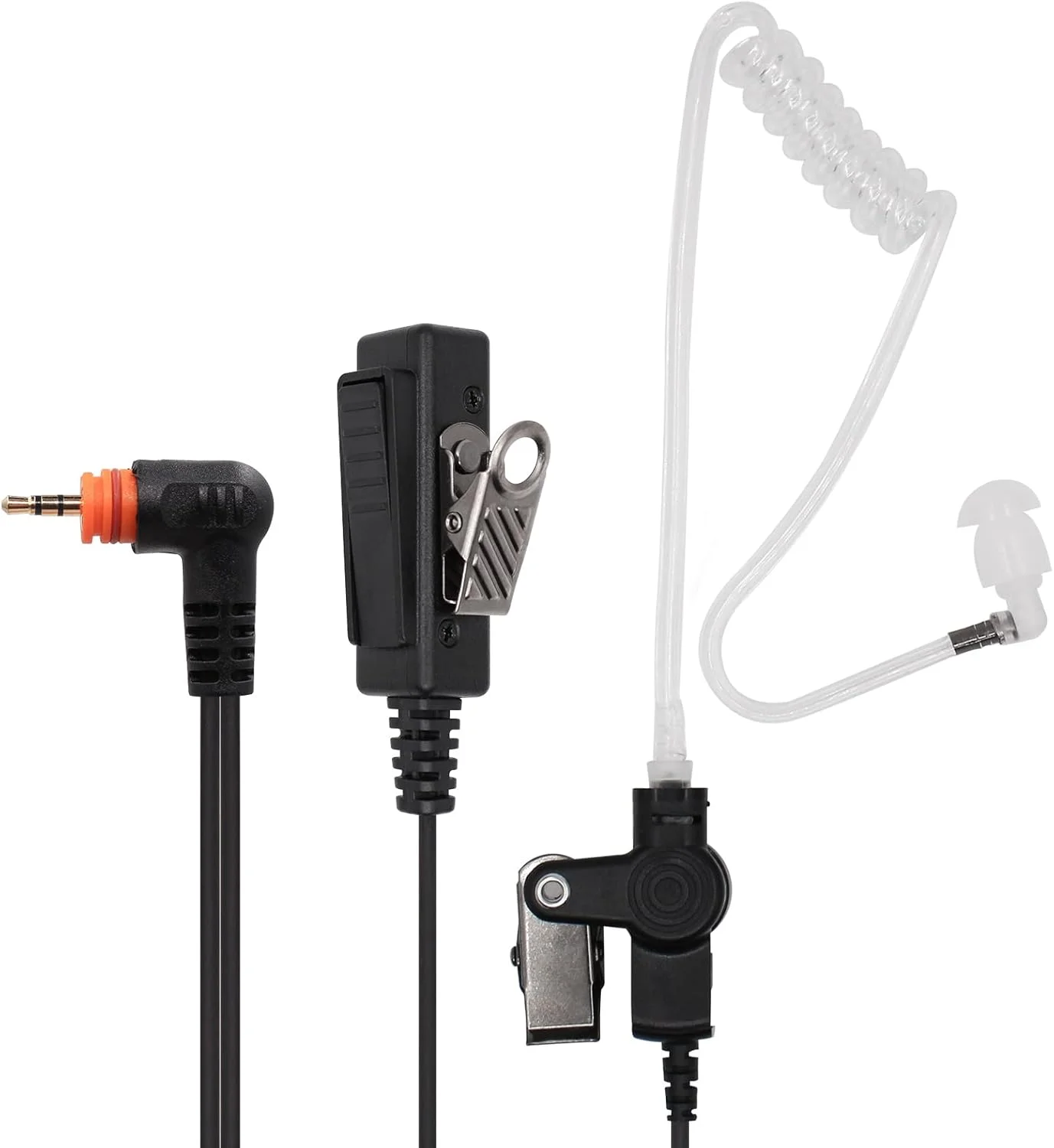 هدست گوشی رادیویی IFREQTECH SL300 سازگار با بیسیم های موتورولا SL300 SL7550 7580 7590 SL4000 SL3500e SL1K SL1M، هدست تک پین میکروفون PTT با لوله صوتی