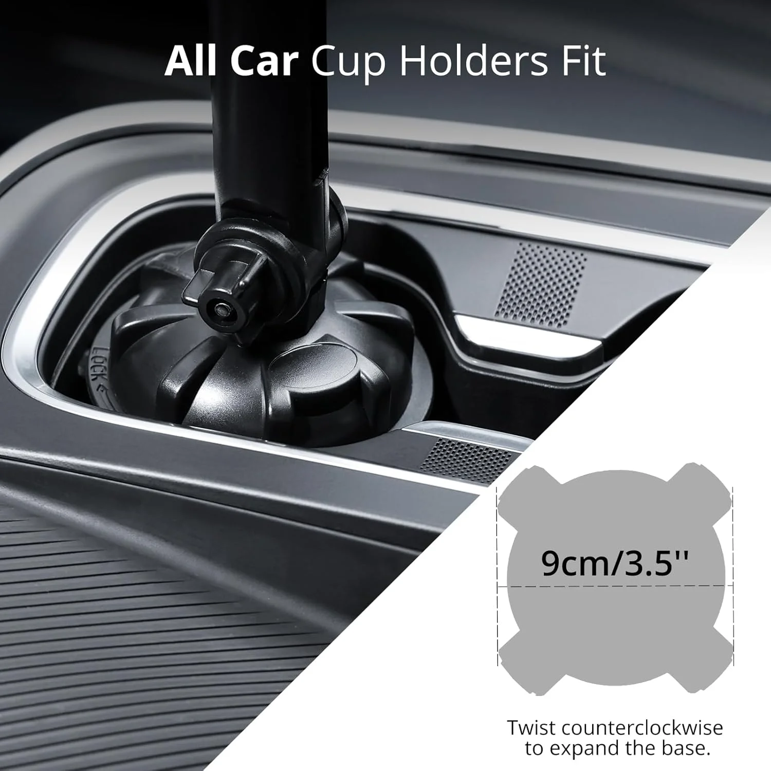 پایه نگهدارنده رادیو Radioddity RH1، با قابلیت تنظیم طول و ارتفاع، ایمن و پایدار برای رادیوهای دستی، رادیوهای خودرویی، رادیوهای دو طرفه و واکی تاکی