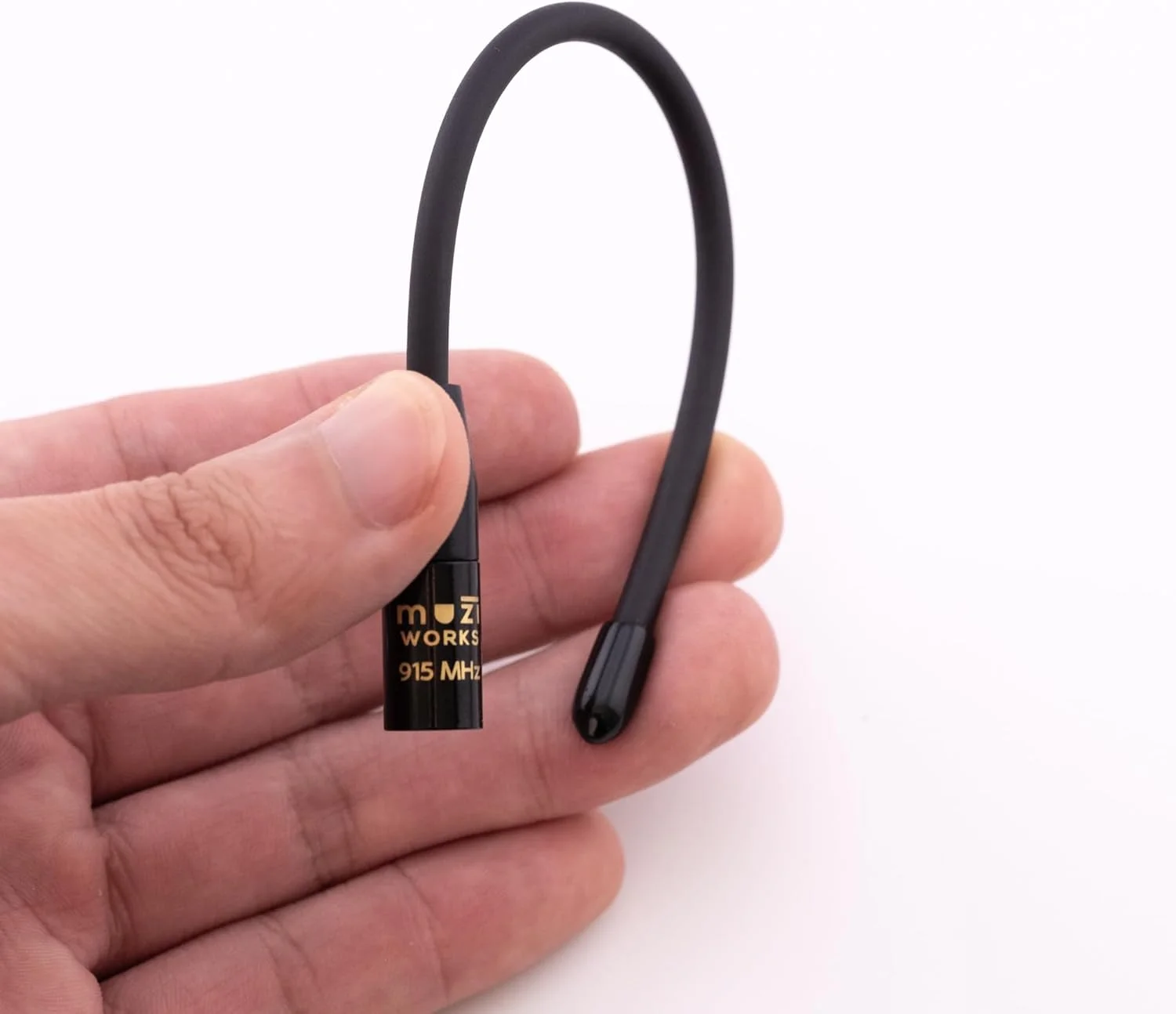 آنتن شلاقی 915 مگاهرتز muzi ᴡᴏʀᴋꜱ برای LoRa و Meshtastic، 17 سانتی متر، مشکی
