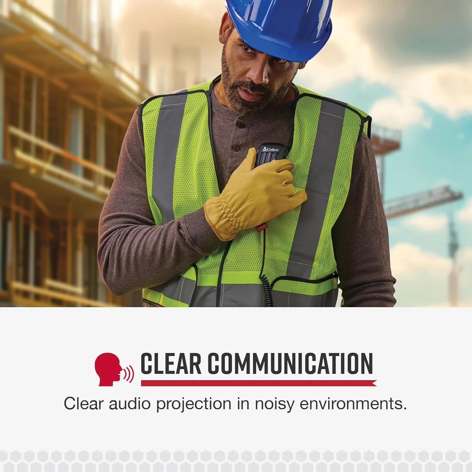 میکروفون دستی بلندگوی شانه ای کبرا