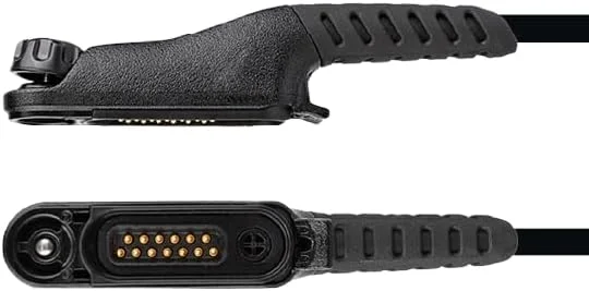 ست ارتباطات مخفی EH با گوشی لوله صوتی، میکروفون یقه ای و PTT برای رادیوهای موتورولا N70 N50 R7 ION MXP600