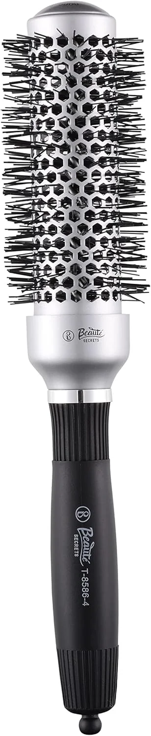 برس گرد مو بیوتی سیکرتس، برس فر کننده داغ (2 اینچ، قطر لوله 1 اینچ)، شانه غلطکی، برس غلطکی مو، حجم دهنده فوری، حالت دهنده مو