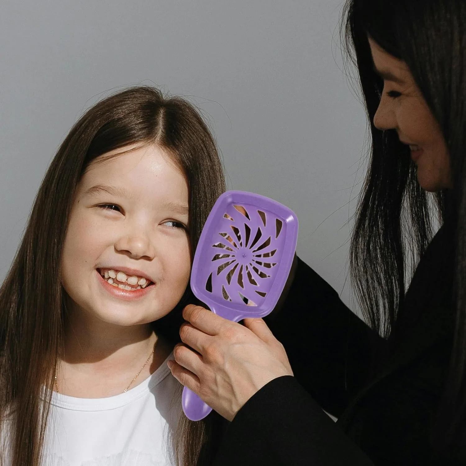 برس موی خیس Baluue، شانه مو، برس فر کننده منفذ دار با دسته ارگونومیک، موهای غیرقابل کنترل را مدیریت می کند